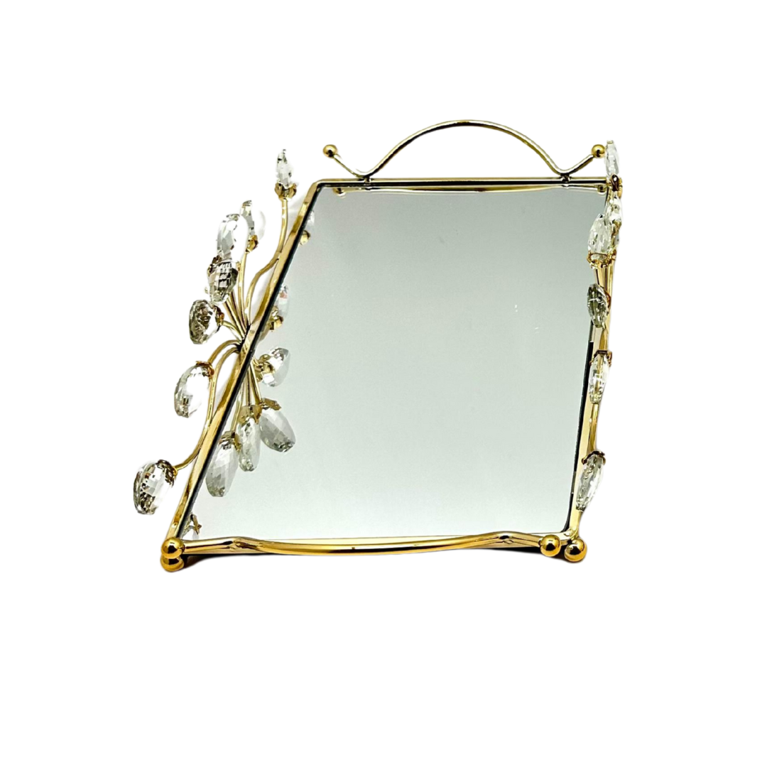 Bandeja espejo pequeña dorada – Ref. SA2503-72M