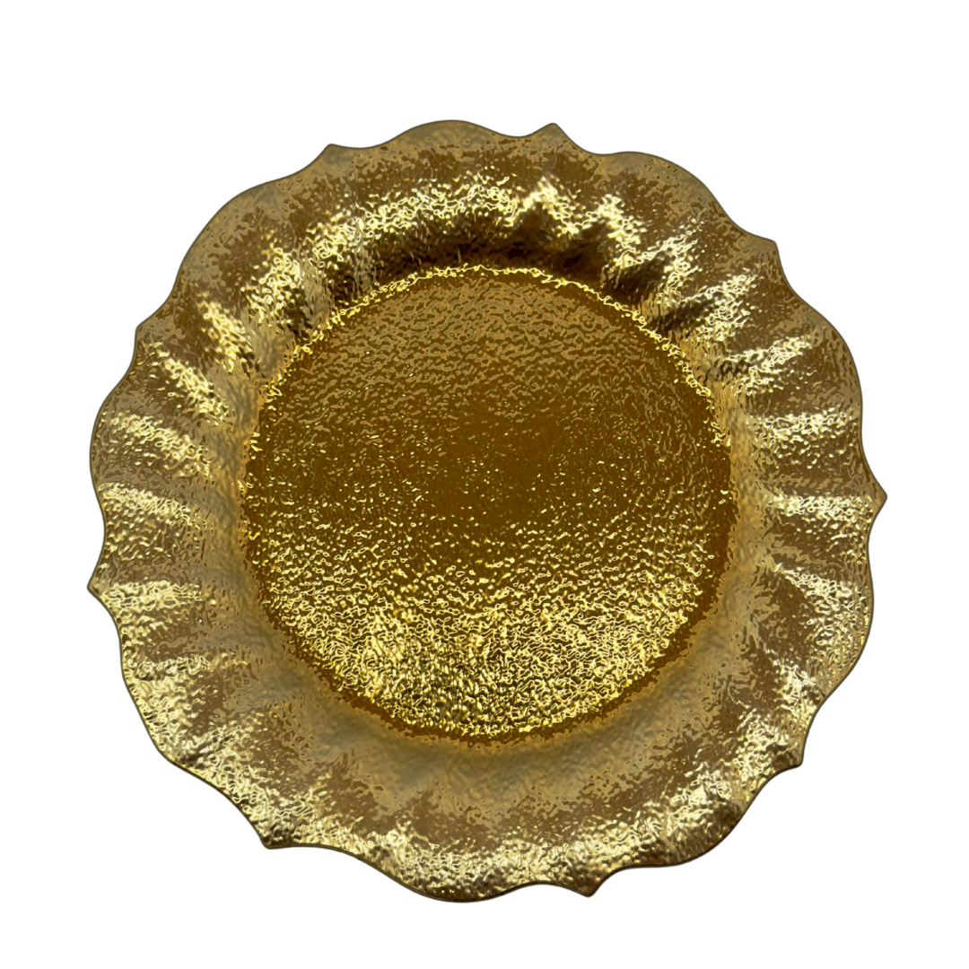 plato base decorativo plástico 33 x 33 cms Ref: SA2503-360