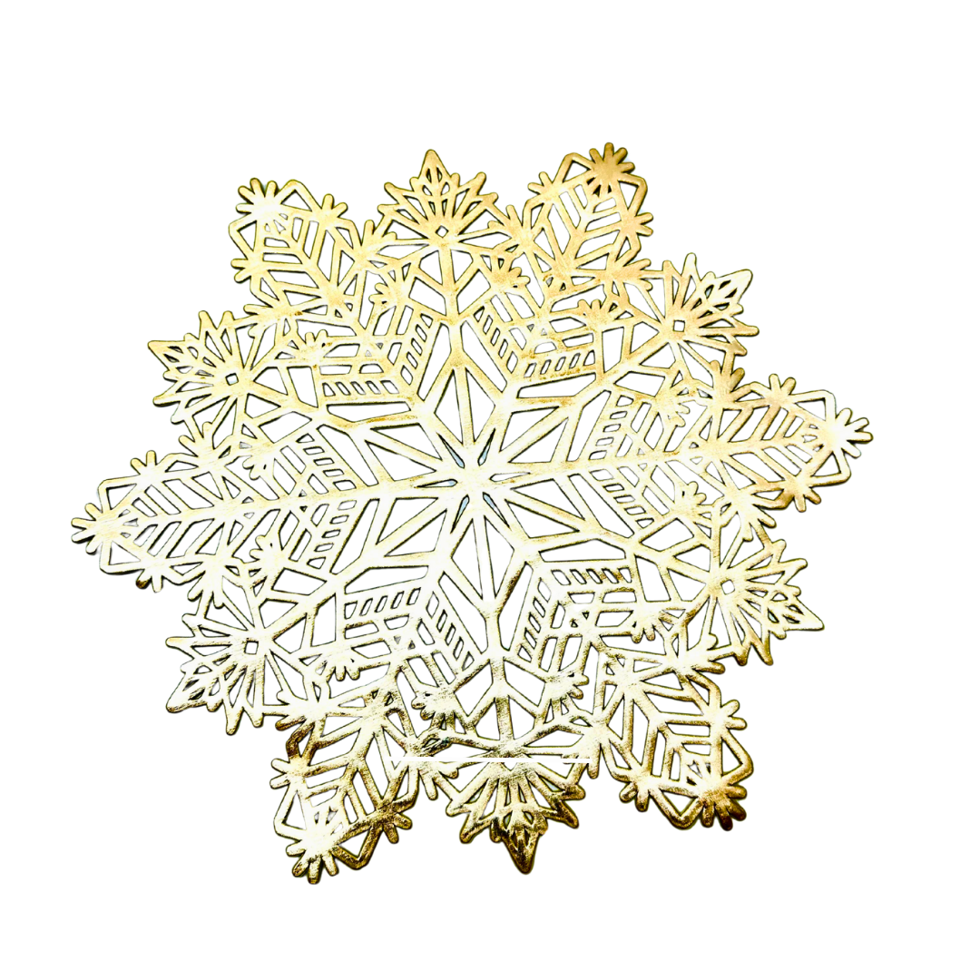 individual para mesa color dorado - 30 x 30 cms Ref: SA2503-463