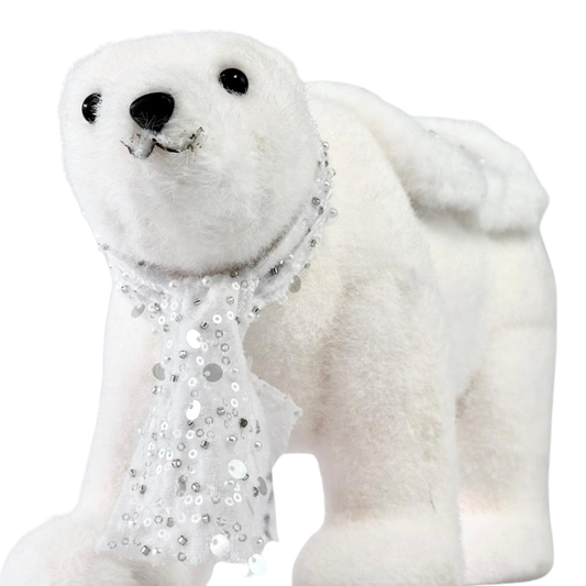 oso polar decorativo navideño Ref: 9323-27 - el costo de este producto no incluye el envió