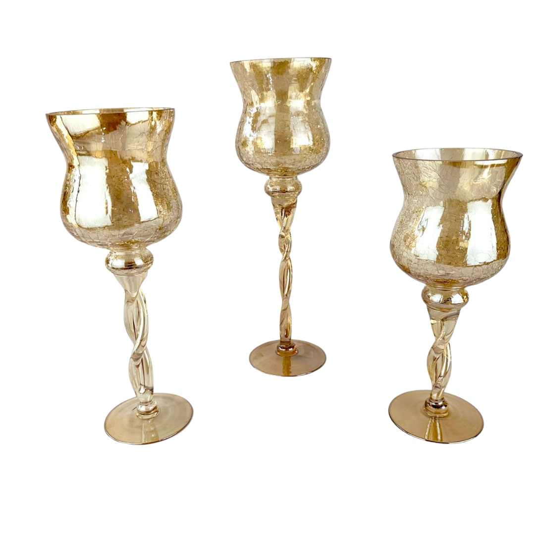 Juego de copas decorativas – Ref. SA2503-558 - el costo del producto no incluye envió