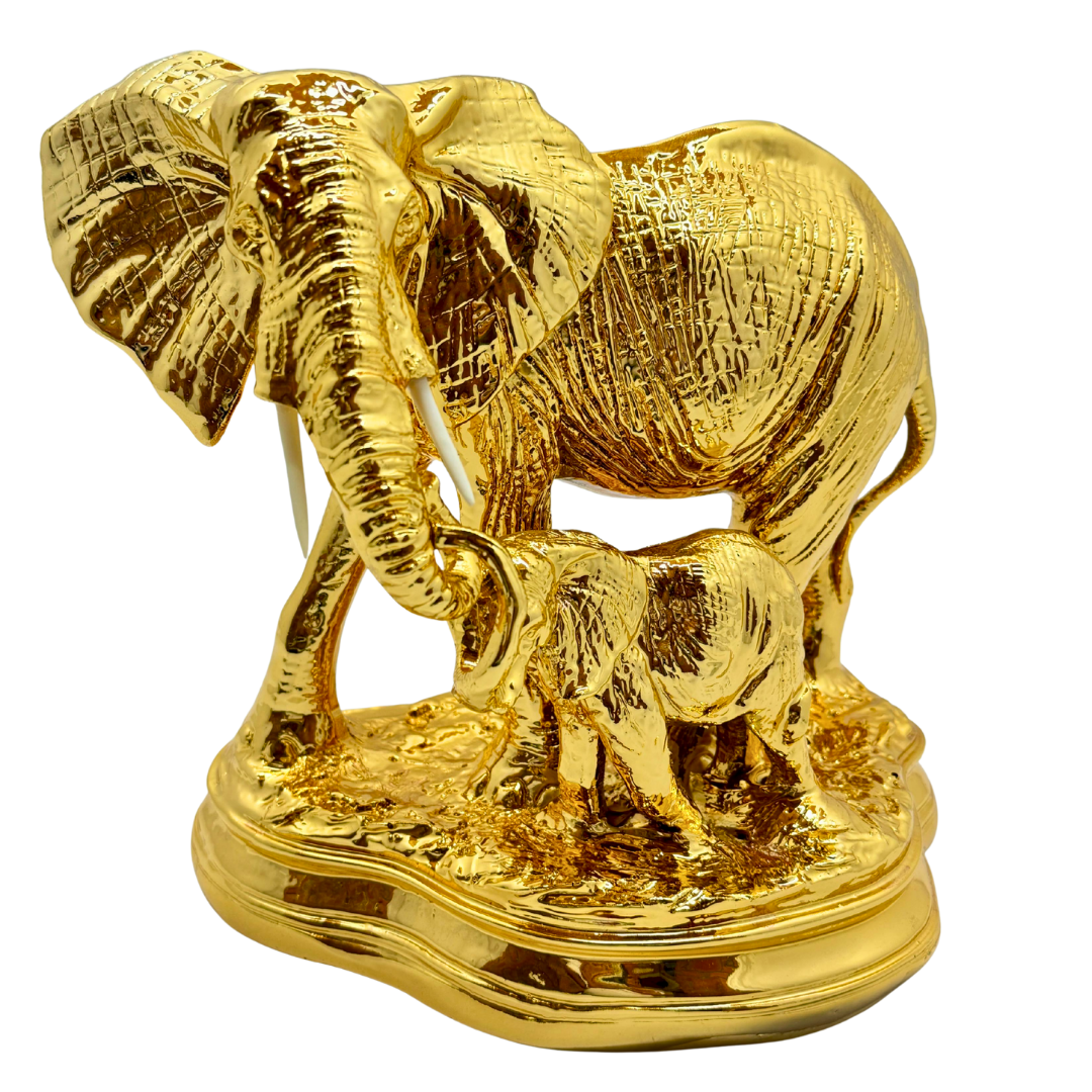pareja de elefantes - dorado 30 x 29 cms Ref: SA2503-155
