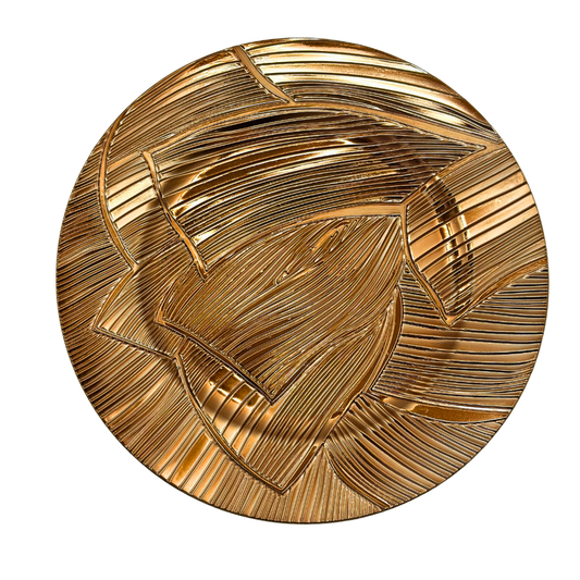 plato base decorativo plástico 33 x 33 cms Ref: SA1209-06