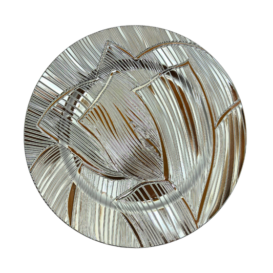 plato base decorativo plástico 33 x 33 cms Ref: SA1209-05