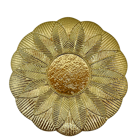 plato base decorativo plástico 33 x 33 cms Ref: SA1209-16