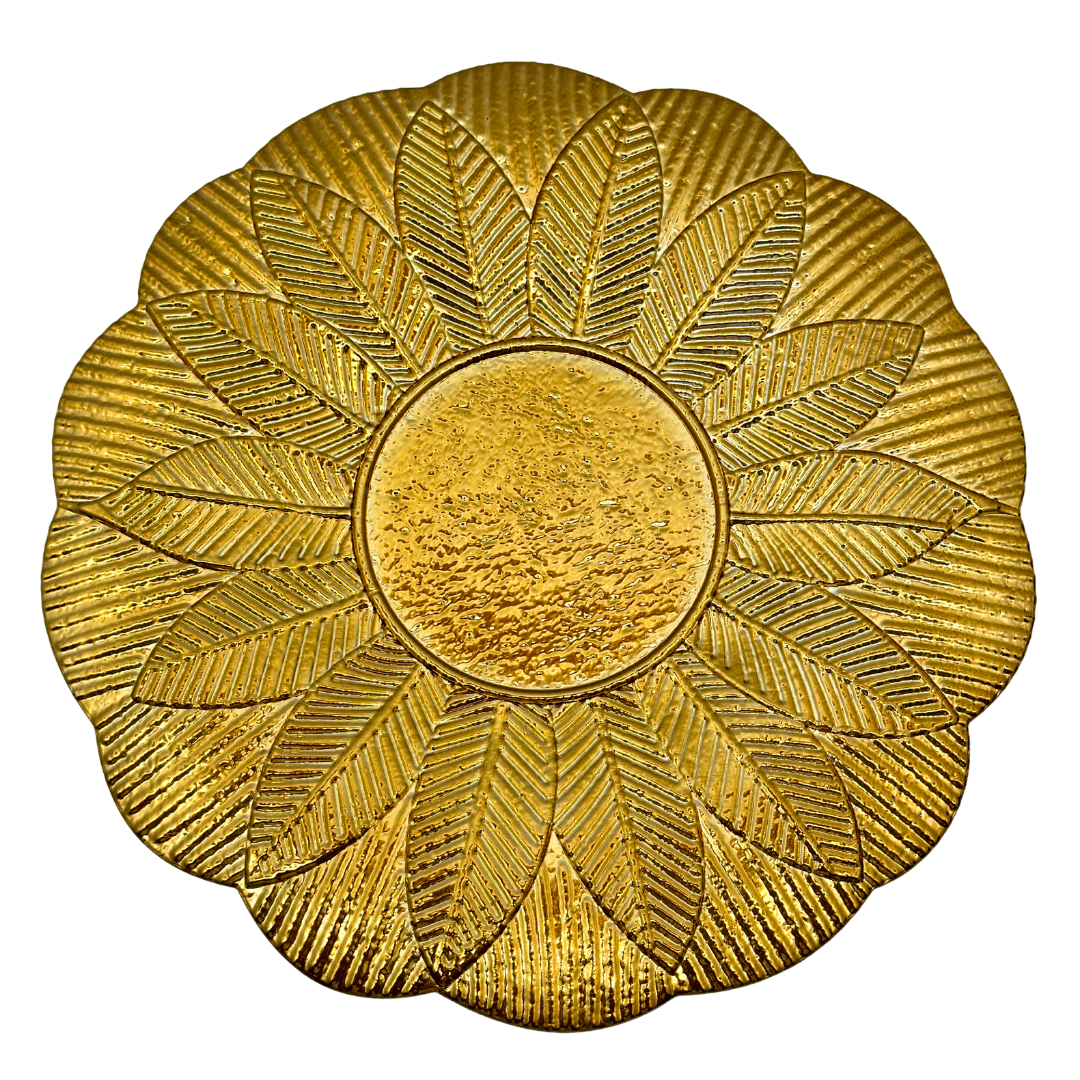 plato base decorativo plástico 33 x 33 cms Ref: SA1209-13