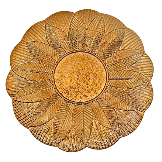 plato base decorativo plástico 33 x 33 cms Ref: SA1209-15