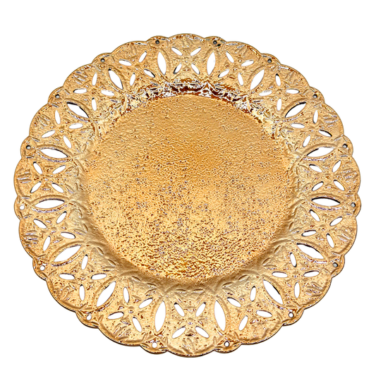 plato base decorativo plástico 33 x 33 cms Ref: SA1209-19