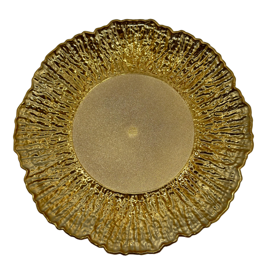 plato base decorativo plástico 33 x 33 cms Ref: SA2503-369