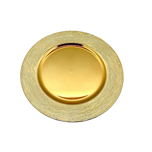 plato base decorativo plástico 33 x 33 cms Ref: SA2503-363