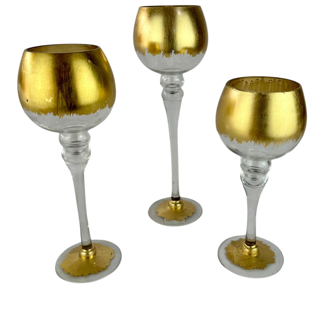 Juego de copas decorativas – Ref. SA1230-03- el costo del producto no incluye envió