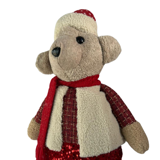 oso decorativo navideño Ref: CR25032-110B - el costo de este producto no incluye el envió