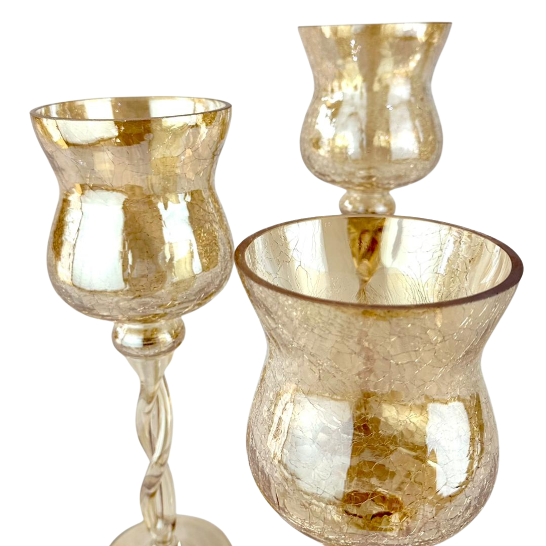 Juego de copas decorativas – Ref. SA2503-558 - el costo del producto no incluye envió
