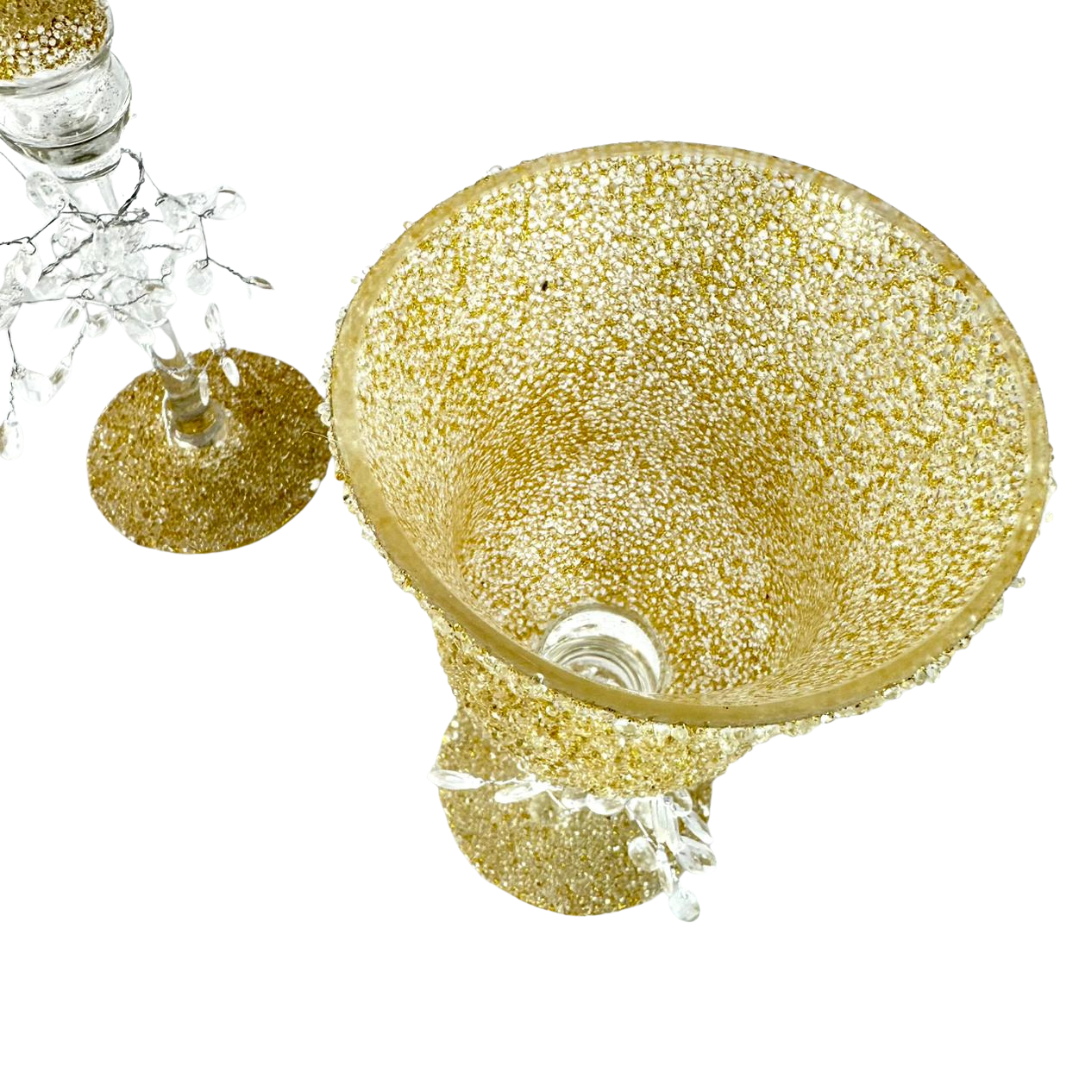 Juego de copas decorativas – Ref. SA2503-602 - el costo del producto no incluye envió