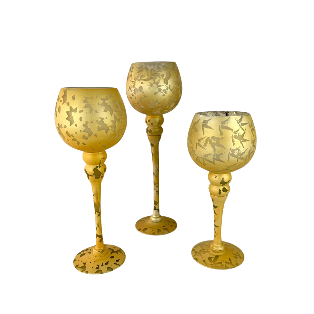 Juego de copas decorativas – Ref. SA1230-21 - el costo del producto no incluye envió