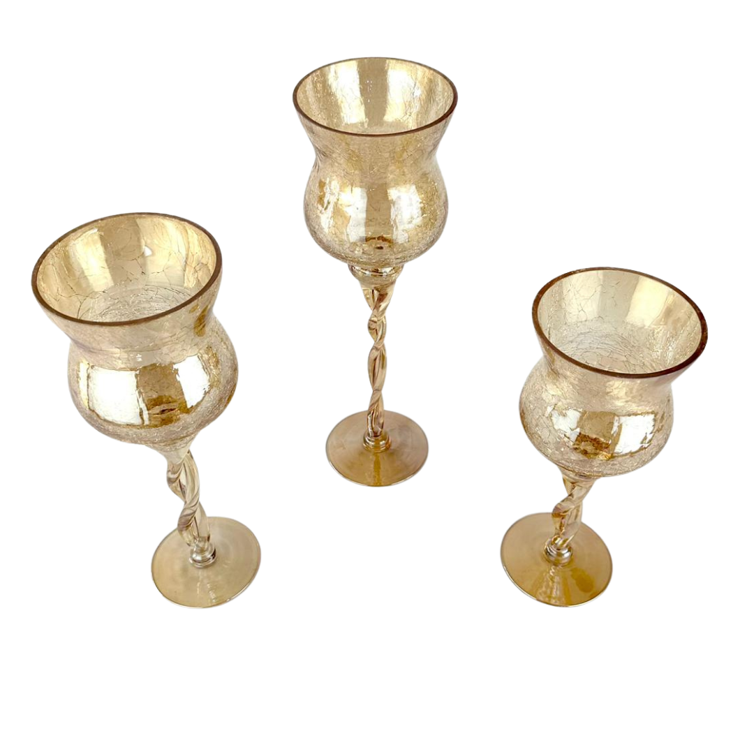 Juego de copas decorativas – Ref. SA2503-558 - el costo del producto no incluye envió