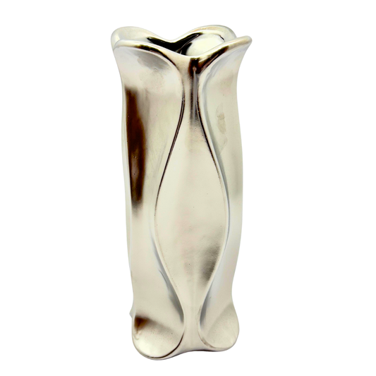 florero decorativo color plata Ref. SA1620