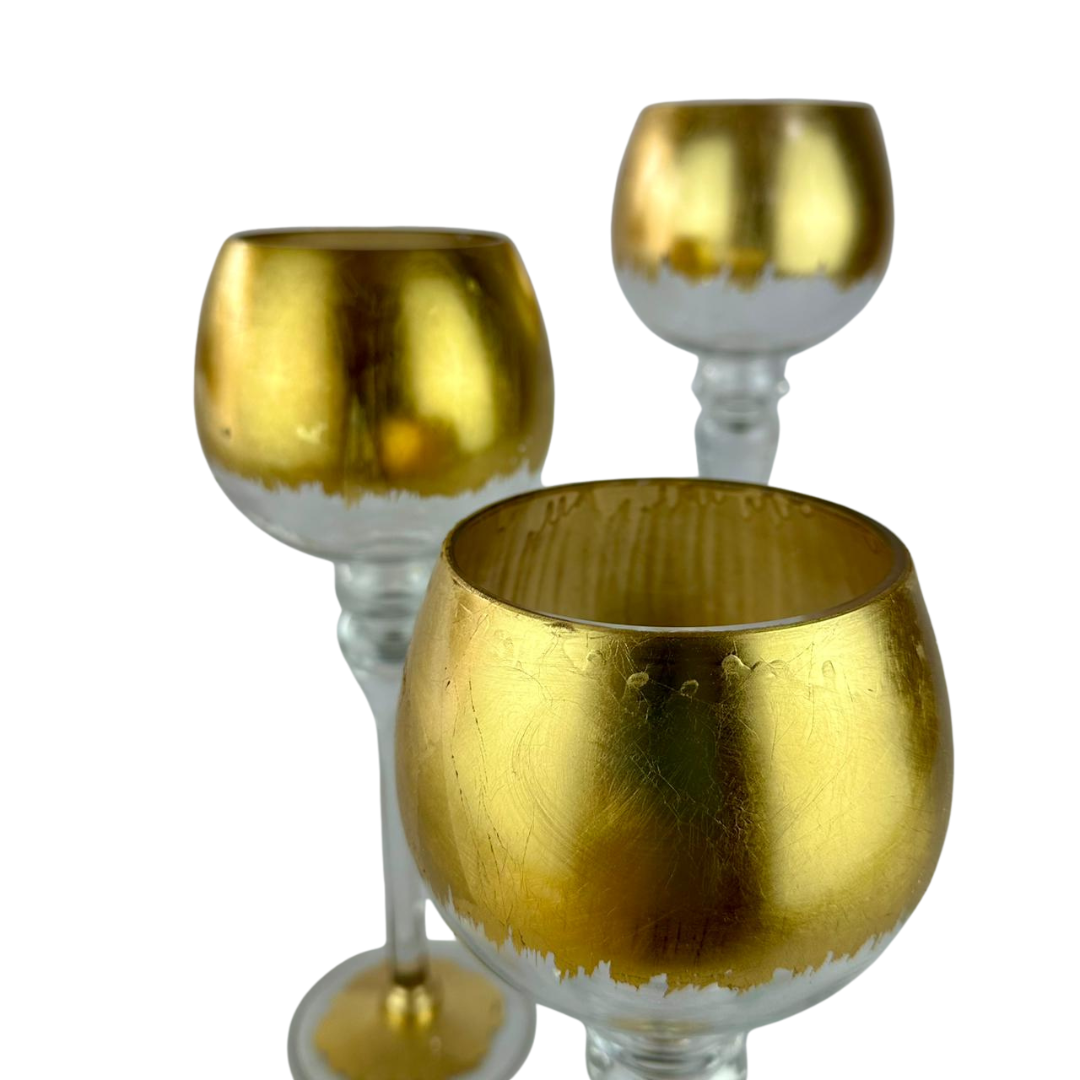 Juego de copas decorativas – Ref. SA1230-03- el costo del producto no incluye envió