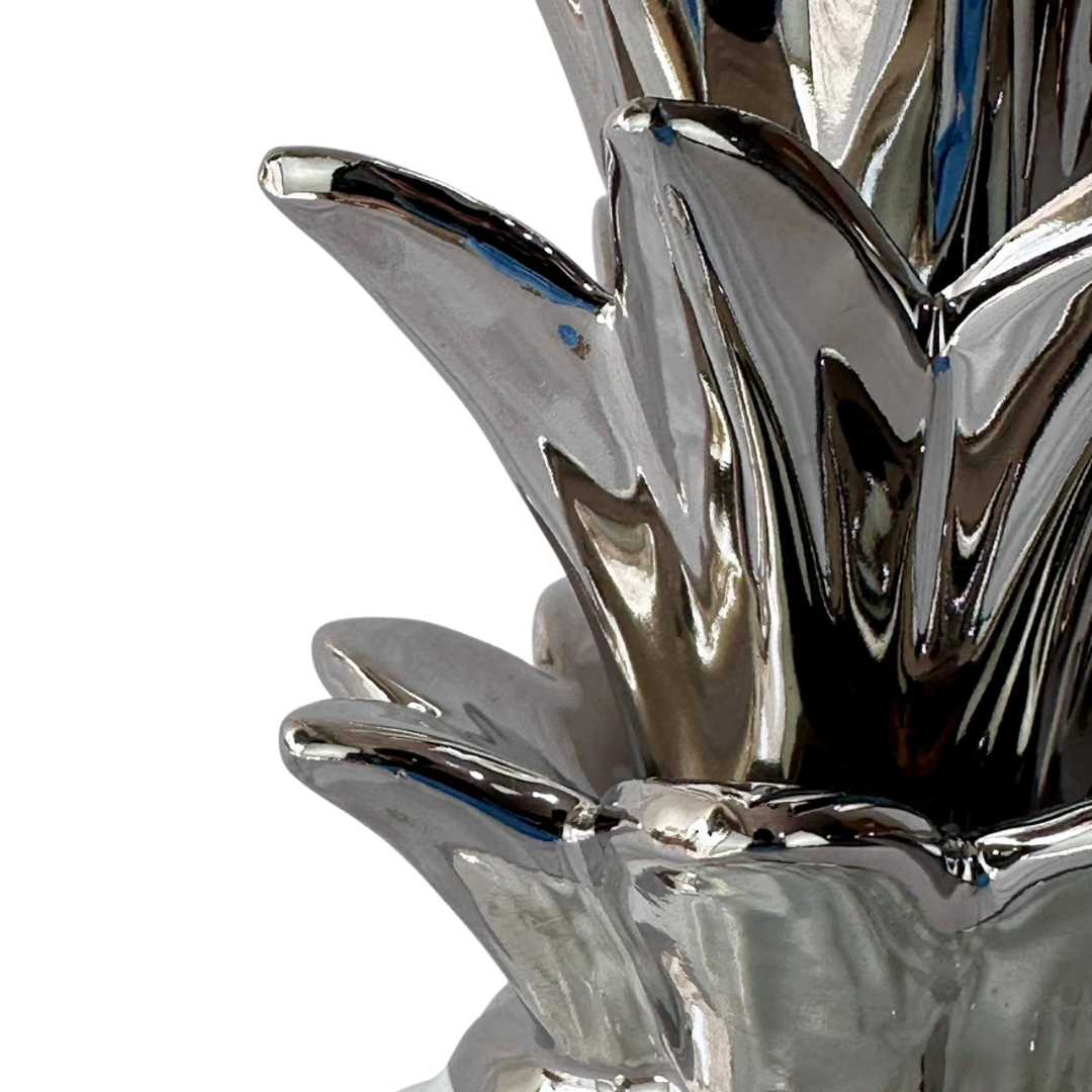 piña ceramica blanco plata - unidad REF: US1119-10