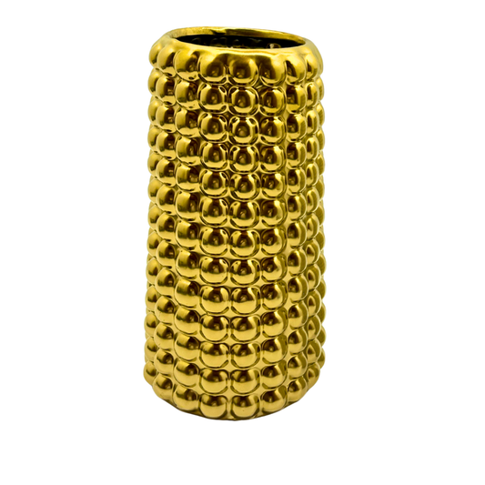 jarrón decorativo dorado Ref. SA1647