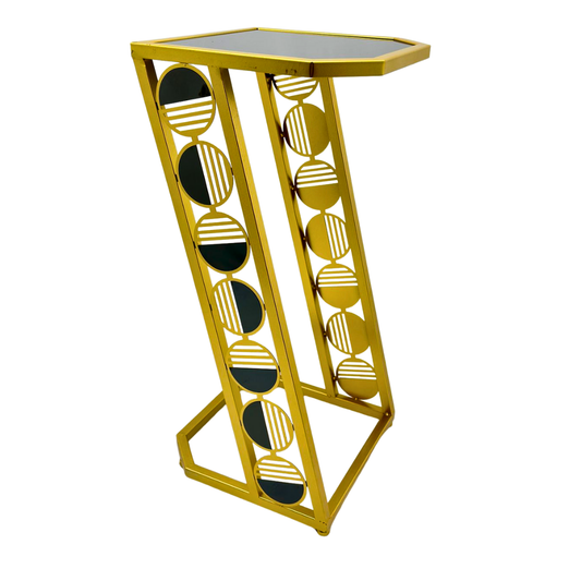 mesa con vidrio oscuro Ref: SA1516G - el costo del producto no incluye el envió