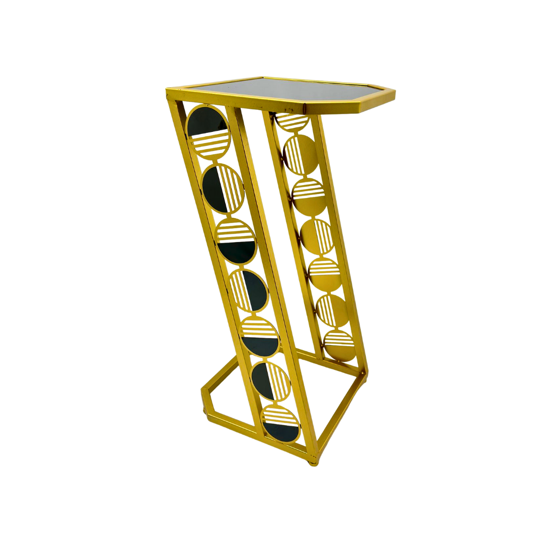 mesa con vidrio oscuro Ref: SA1516M - el costo del producto no incluye el envió