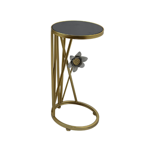 mesa con vidrio oscuro Ref: SA1517M - el costo del producto no incluye el envió