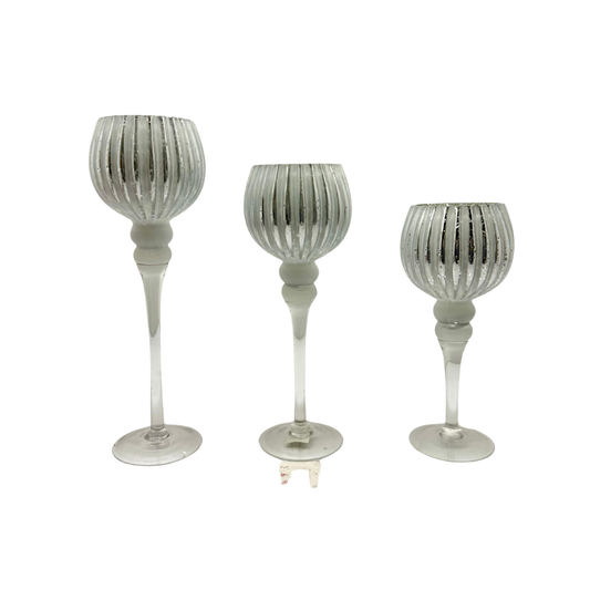 Juego de copas decorativas – Ref. SA2503-590 - el costo del producto no incluye envió