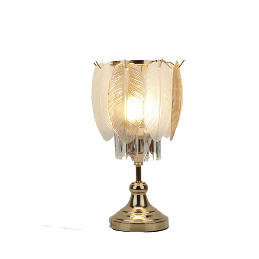 lampara en metal y vidrio 21 x 18 cms ref: US0322-81