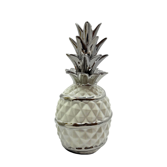 piña ceramica blanco plata - unidad REF: US1119-10